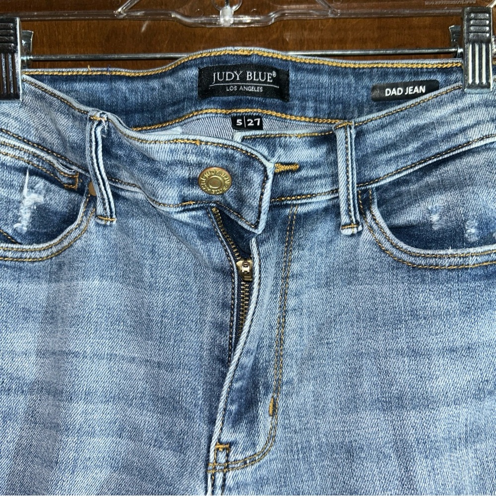 Judy Blue Medium Wash Denim Jeans 5/27 Dad Jeans